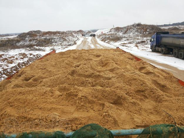 Требуется песок карьерный Носовихинское шоссе 850м3.