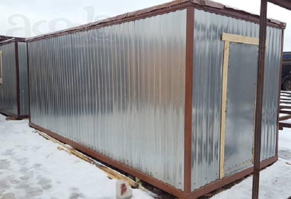 Супер акция! Блок-контейнер с пластиковым окном и зимним утеплением