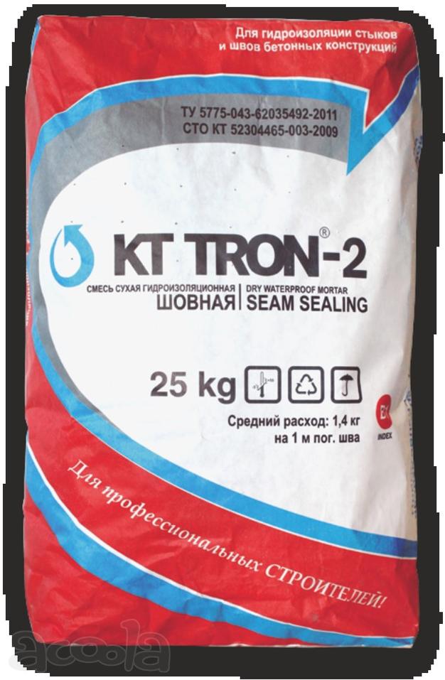 Гидроизоляция КТ Трон-2 (шовная) для герметизации швов, трещин, примыканий, вводов
