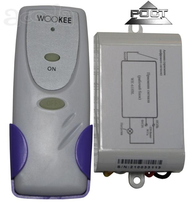 Дистанционный 1-канальный выключатель WK-618BL