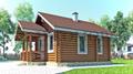 Проект небольшого, деревянного дома «Уютный»